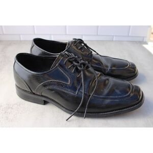 Stacy Adams Black Oxford dress shoes Size 9.5 Wide